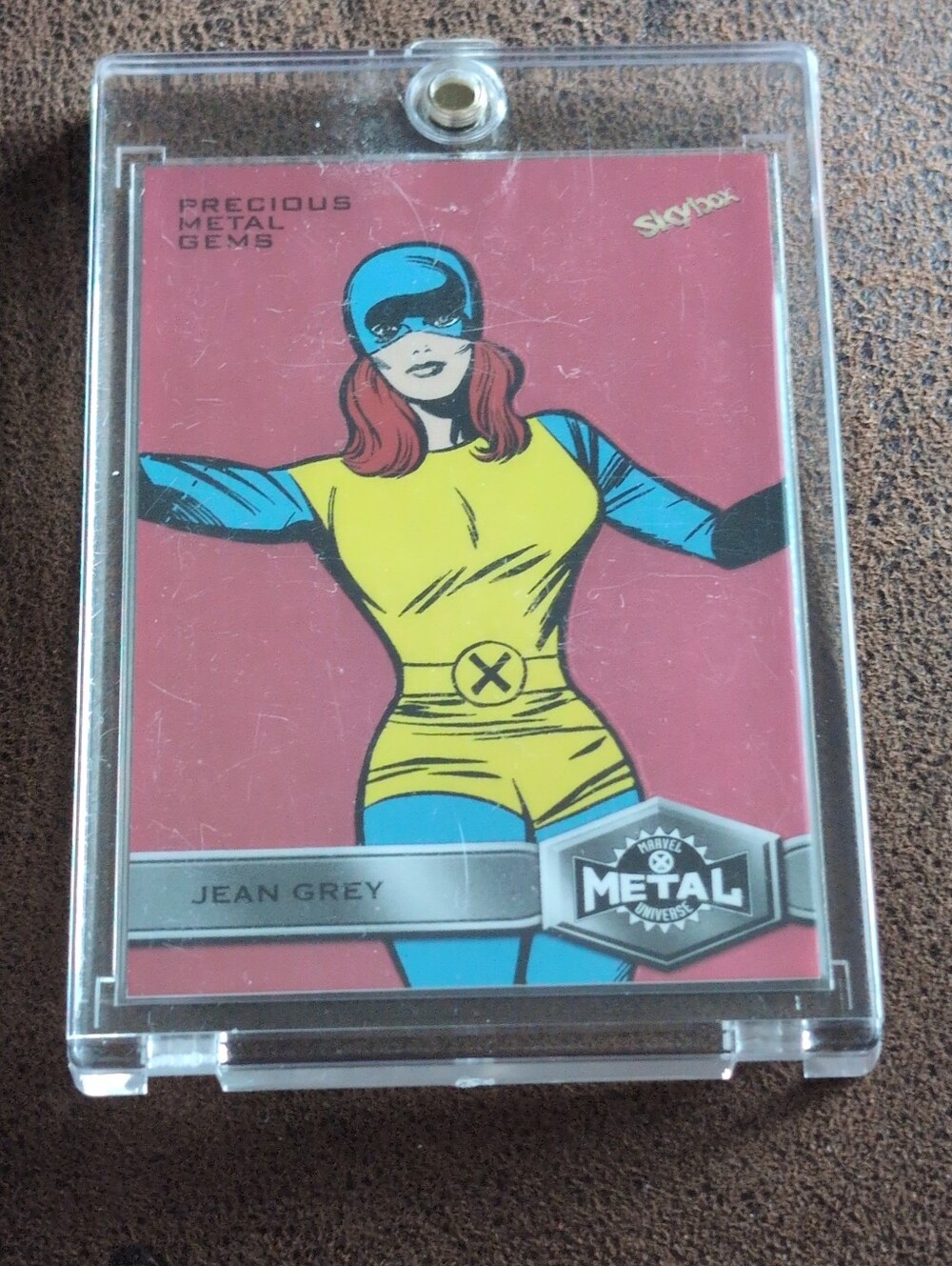 🎉2020 Marvel X-men Metal Universe Jean Grey Red PMG /100 Precious Metal Gems
